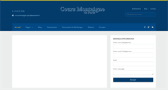 Desktop Screenshot of coursmontaignedeparis.com